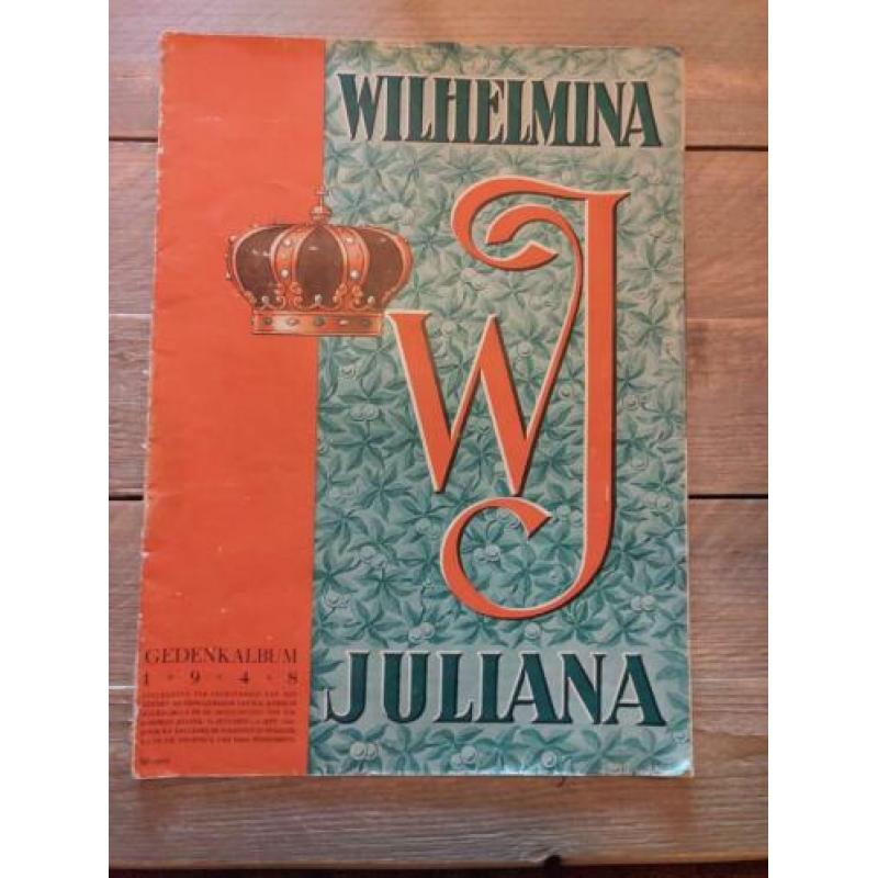 Gedenkalbum Wilhelmina & Juliana, 1948