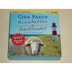 11 CD box luisterboek Sylt krimi Gisa Pauly - Kurschatten