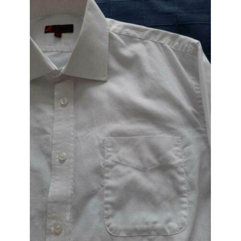 wit overhemd merk Dressmann com. since 1967