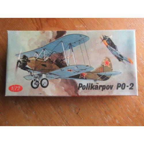 Polikarpov PO-2, PO2, KP Model, 1:72 Nieuw