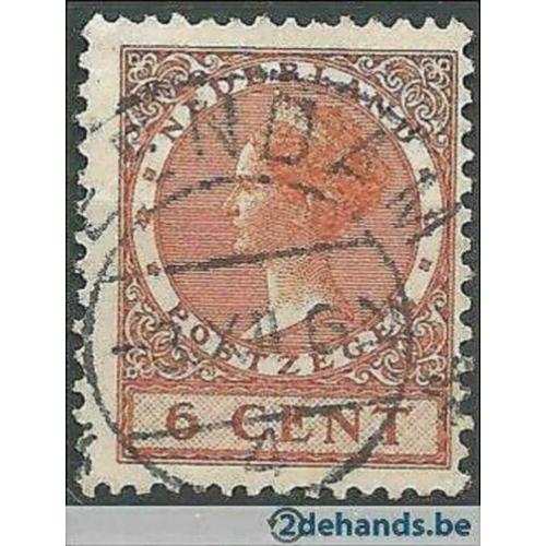 Nederland 1926-1928 - Yvert 173 - Wilhelmina - 6 ct. (ST)