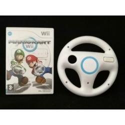 Nintendo Wii Console met Mario Kart en stuur incl. verzendin