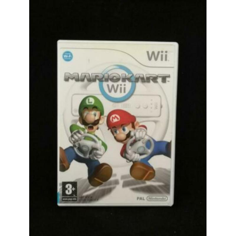 Nintendo Wii Console met Mario Kart en stuur incl. verzendin