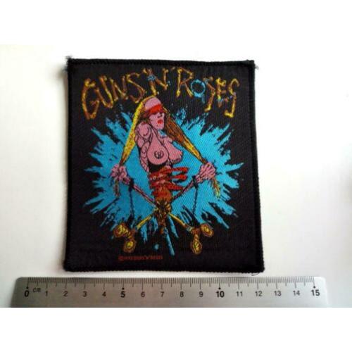 Guns n' Roses OFFICIELE + ZELDZAME 1993 patch 3 ==10x11.5
