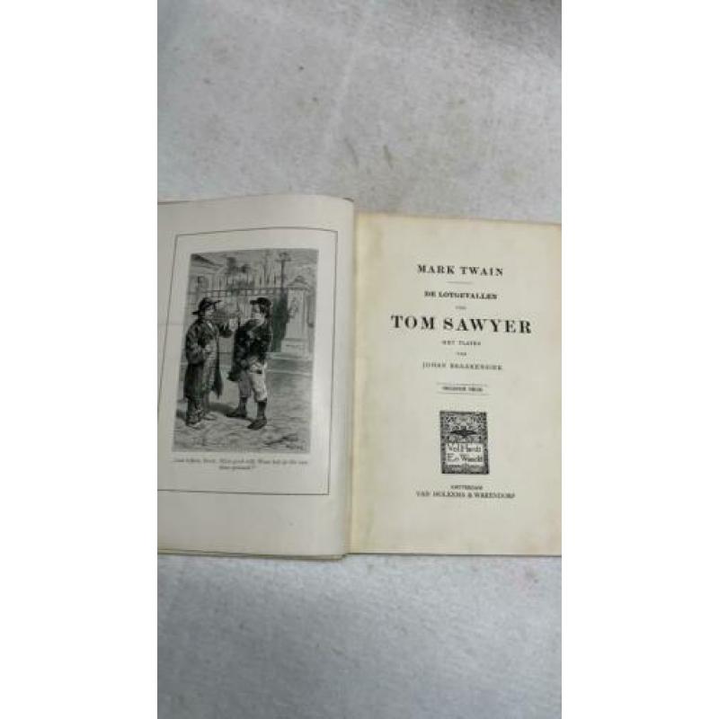 Oud boek De goede kameraad de lotgevallen van Tom Sawyer