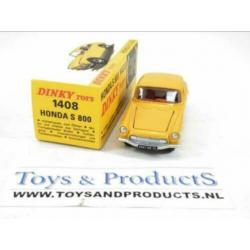 Dinky Toys Honda S 800 Okergeel 1:43