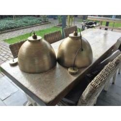 Hanglampen Kyto - ruw oud brons
