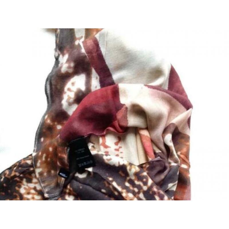 Prachtige EXPRESSO sjaal, mooie kleuren!