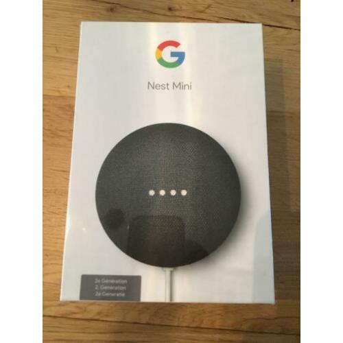 Google nest mini (nieuw in verpakking)