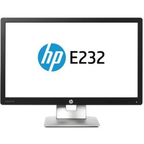HP EliteDisplay E232 IPS 23 Zwart Full HD Matt