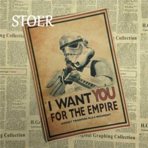 Star Wars propaganda poster bluray stormtroopers dvd kostuum