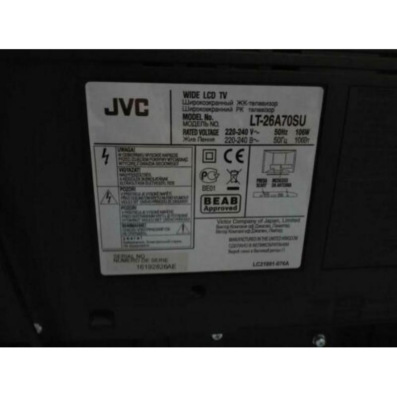 JVC LCD hd breedbeeld televisie tv