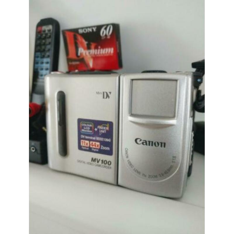 CANON MV100 Digitale Vidio Camcorder.