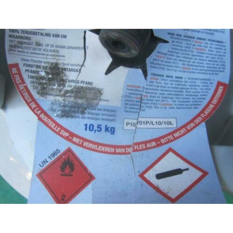 shell Lege Gas fles 11,8 kilo 2026