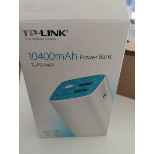 TP-Link TL-PB10400 Powerbank 10400 mAh - Wit NIEUW