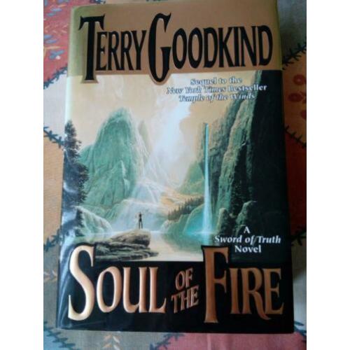 Terry goodkind soul of the fire. Hardcover uitvoering.