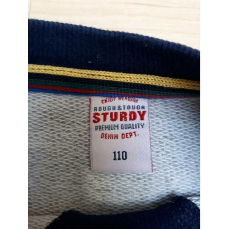 Sweater Sturdy jongens maat 110 zgan